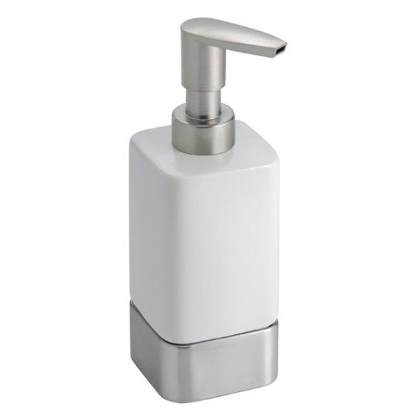 Distributeur de savon à pompe en Céramique Blanche Interdesign