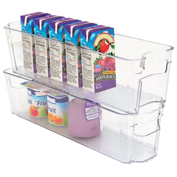 4 réfrigérateur Boîte de rangement tiroirs Universel Réfrigérateur compartiments pukkr 